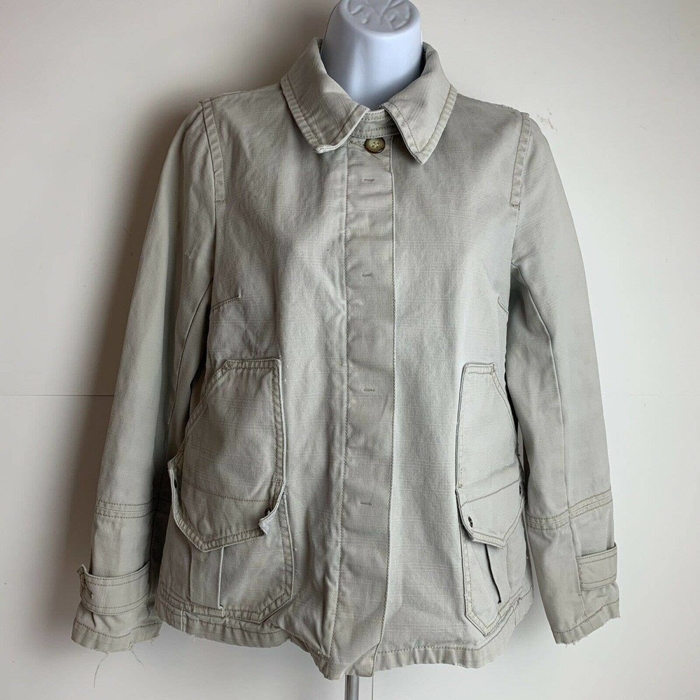 J. Crew Button Front Utility Jacket - image 1